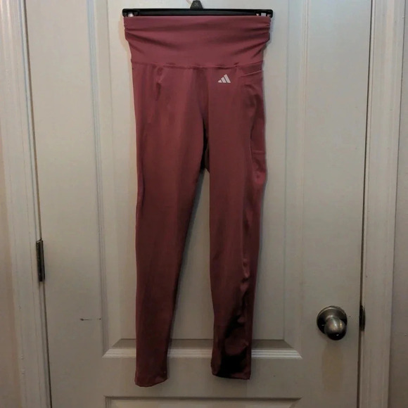 ADIDAS YOGA STUDIO 718 LEGGINGS - Picture 1 of 7